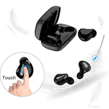 Load image into Gallery viewer, Bluetooth 5.0 Wireless Headphones, in-Ear Sweat-Proof Stereo Wireless Earphones with Portable Charging Case, Mic, Hi-Fi Sound, TWS Wireless Headphone
