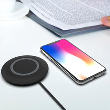 Load image into Gallery viewer, Universal Qi Wireless Charger For iPhone X 8  Portable Mobile Wireless Charger Pad
